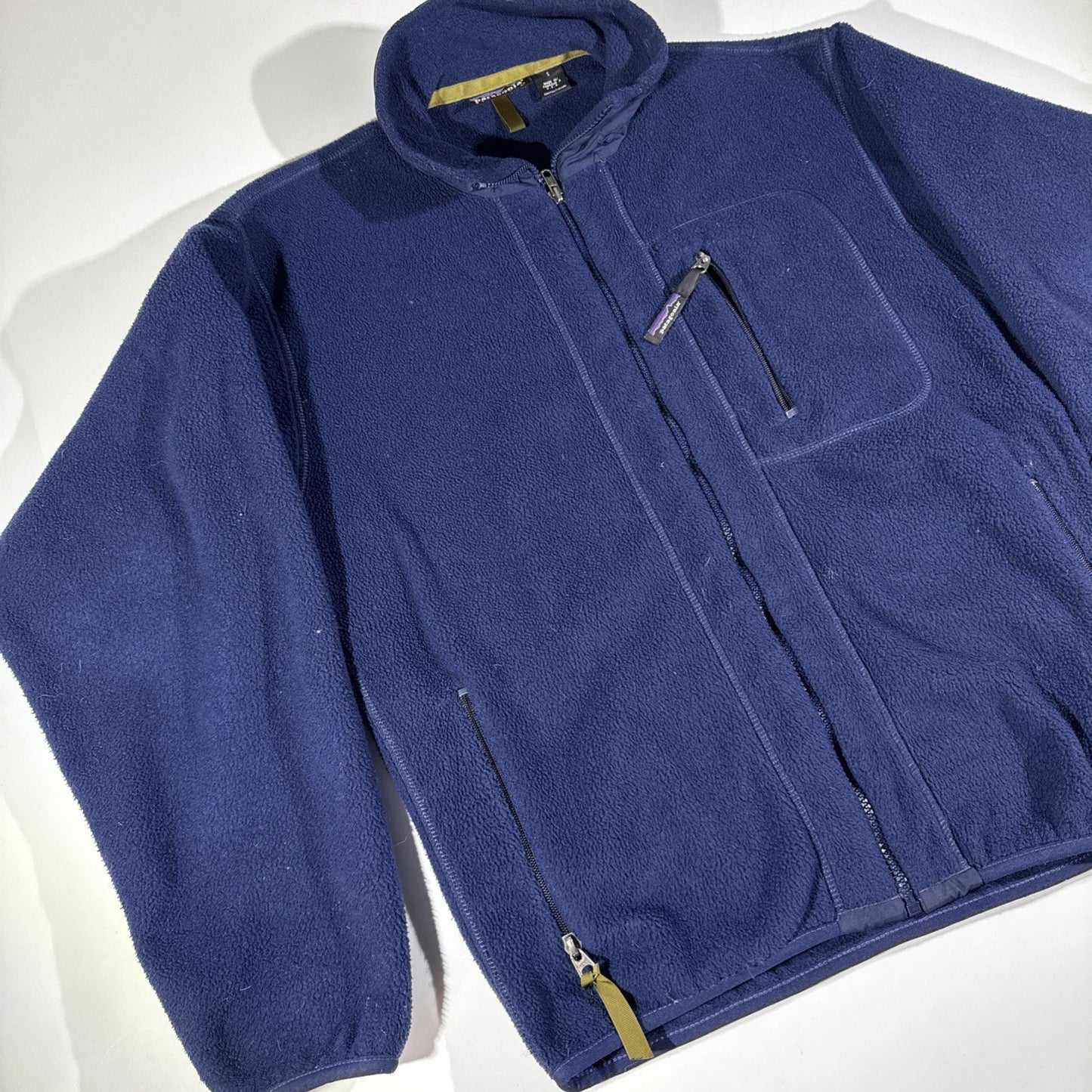 Vintage Patagonia Retro Cardigan Jacket Mens Large Red Made In USA 23022