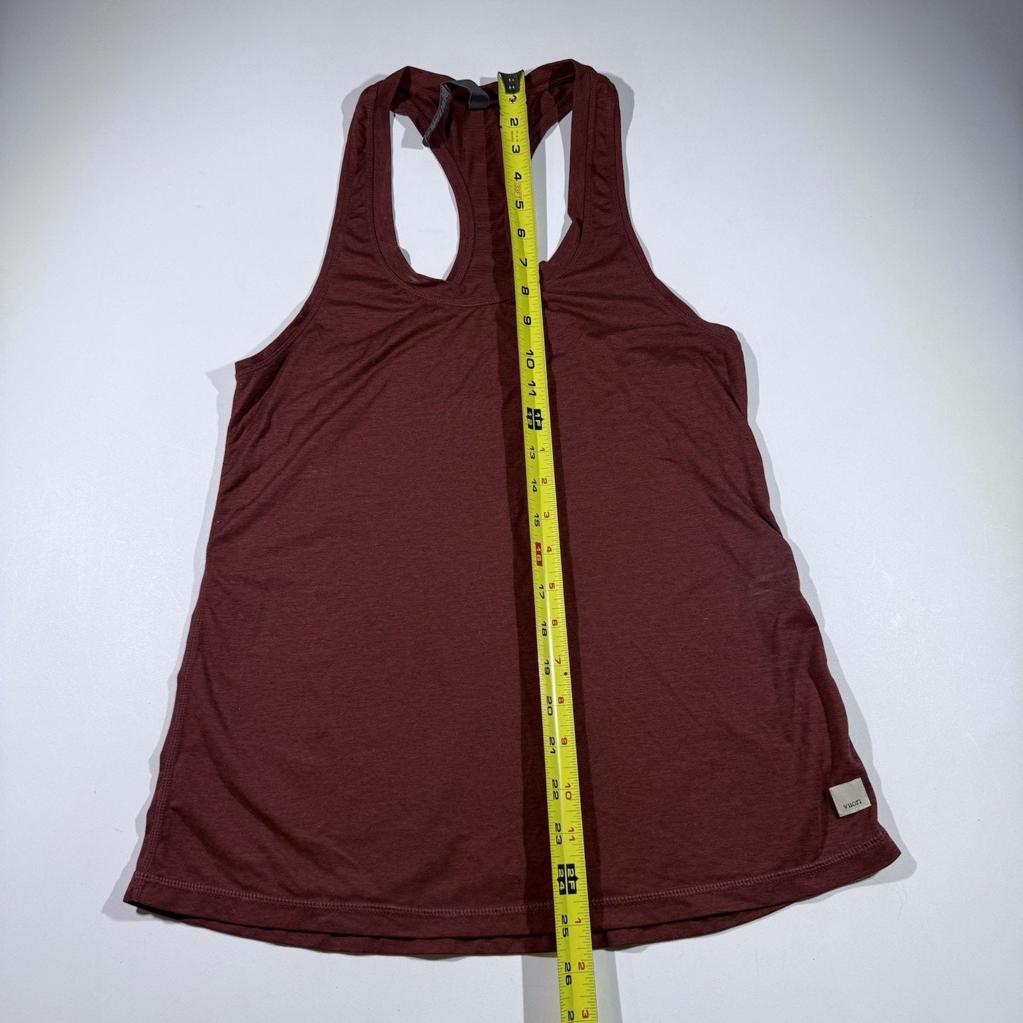 Vuori Women’s Lux Performance Racerback Tank Top Spice Heather Size M VW108