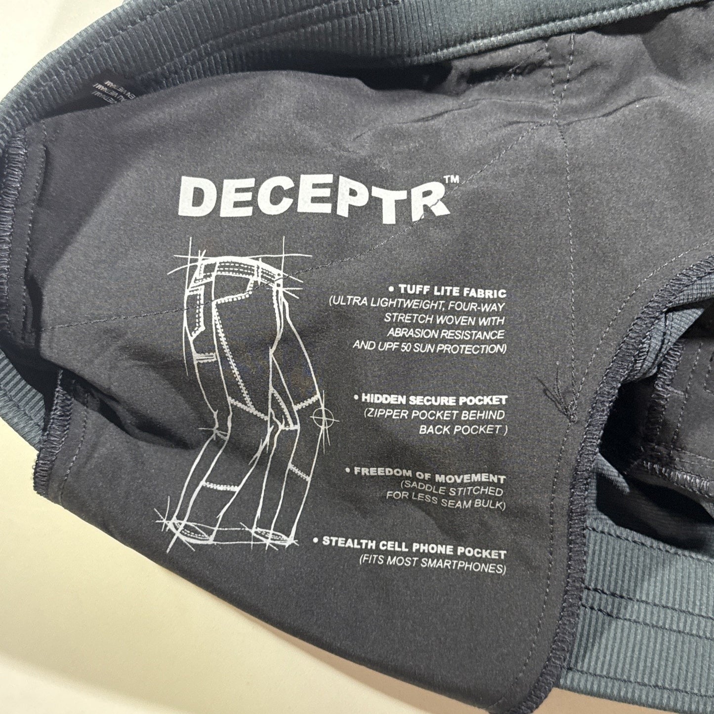 Kuhl Mens Deceptr Tech Pants 40x32 Navy Blue Outdoor Hiking Casual Ripstop￼