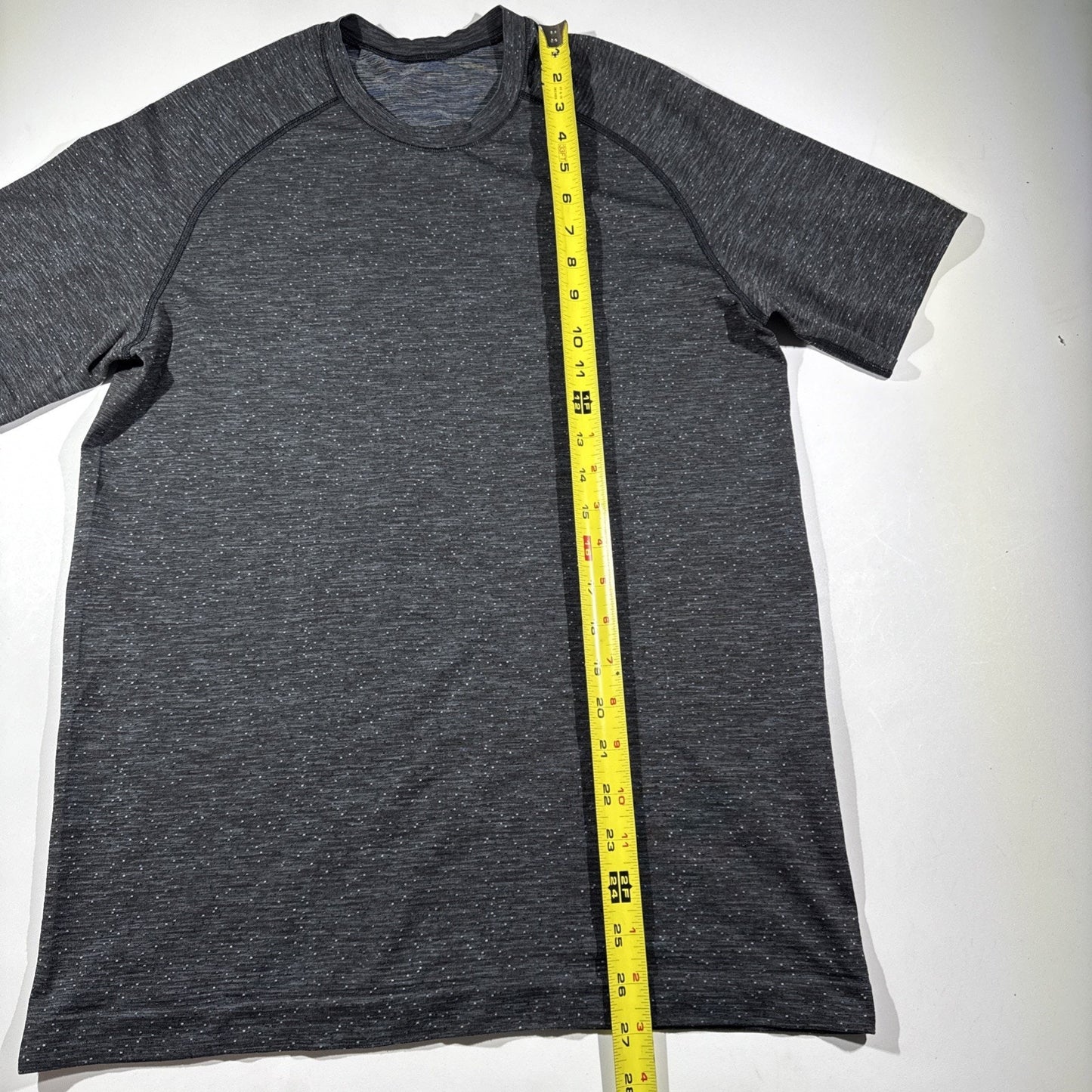 Lululemon Metal Vent Tech Short Sleeve Shirt Gray Reflective Speckle Size S