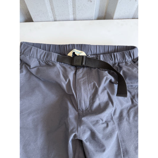 KARRIMOR Mens Straight Cargo Trousers Large W29 L30 Gray Polyester Belted