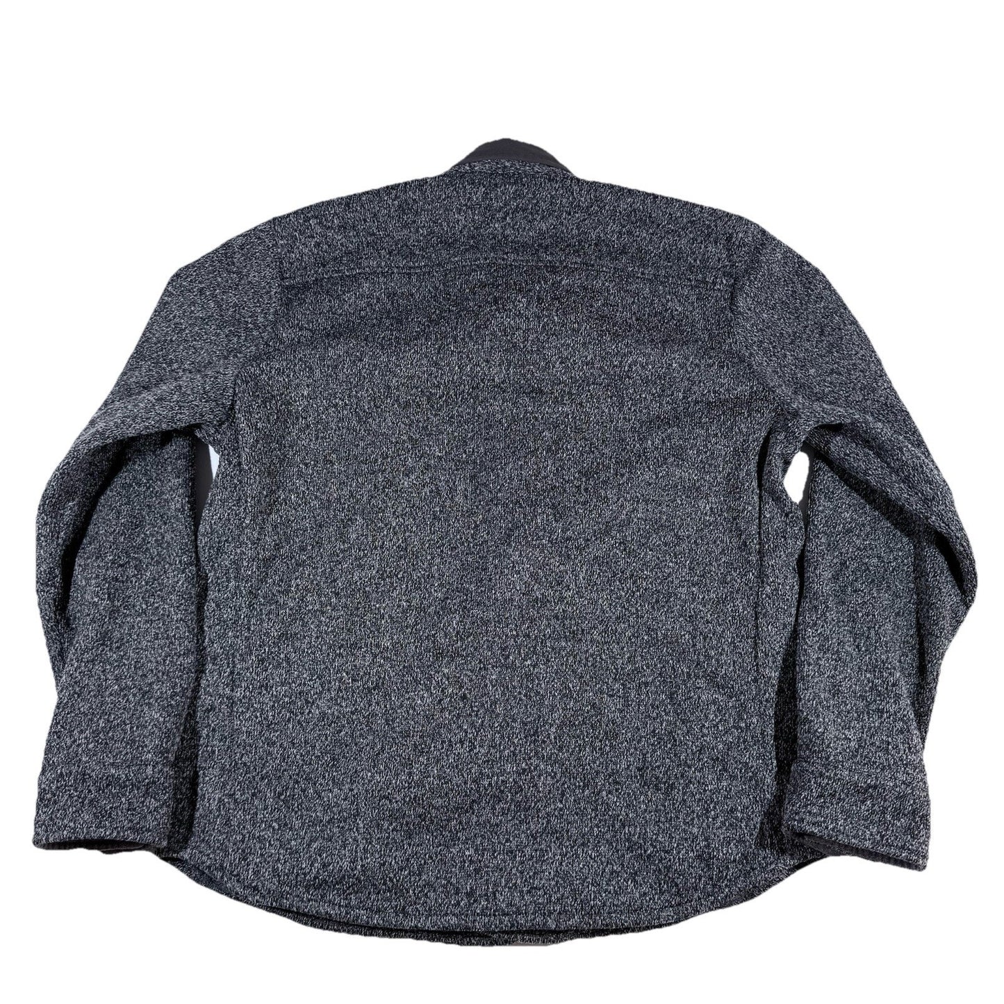 Marine Layer Fleece Lined Men’s Rainier Shacket Jacket Medium Gray