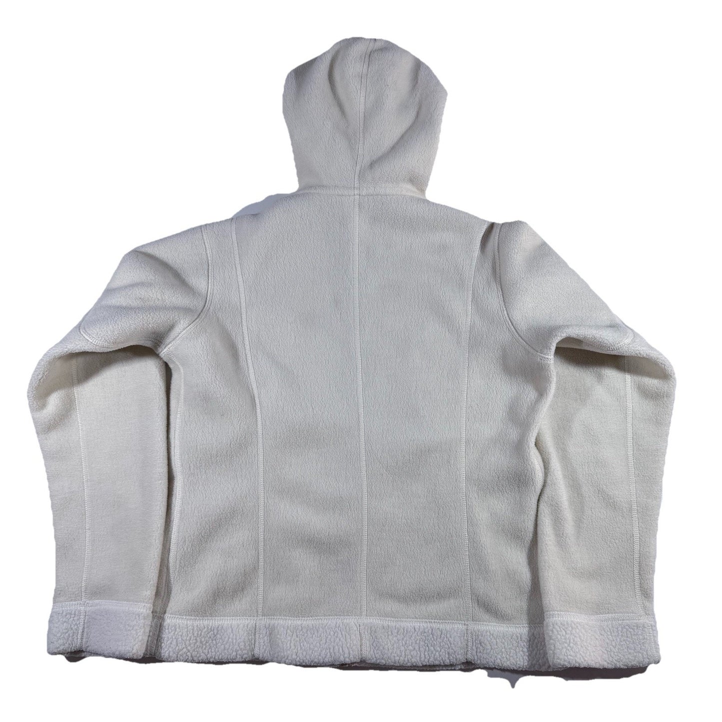 Patagonia Micro D Fleece Hoody Women’s Small Cream Full Zip Synchilla Jacket