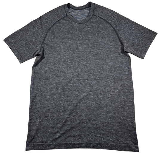 Lululemon Metal Vent Tech Short Sleeve Shirt Gray Reflective Speckle Size S