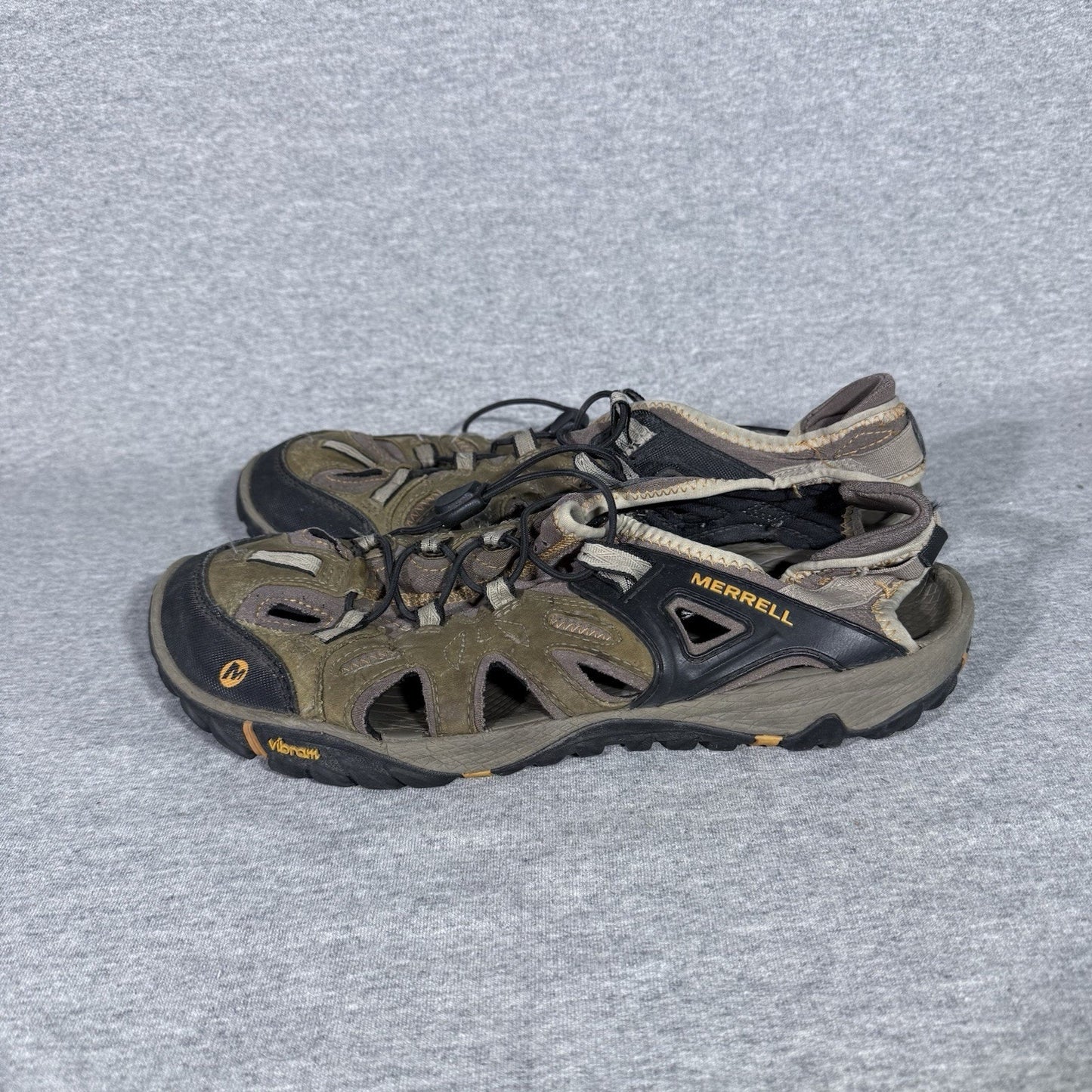 Merrell All Out Blaze Sieve Water Shoes Brindle/Butterscotch Mens Size 10.5