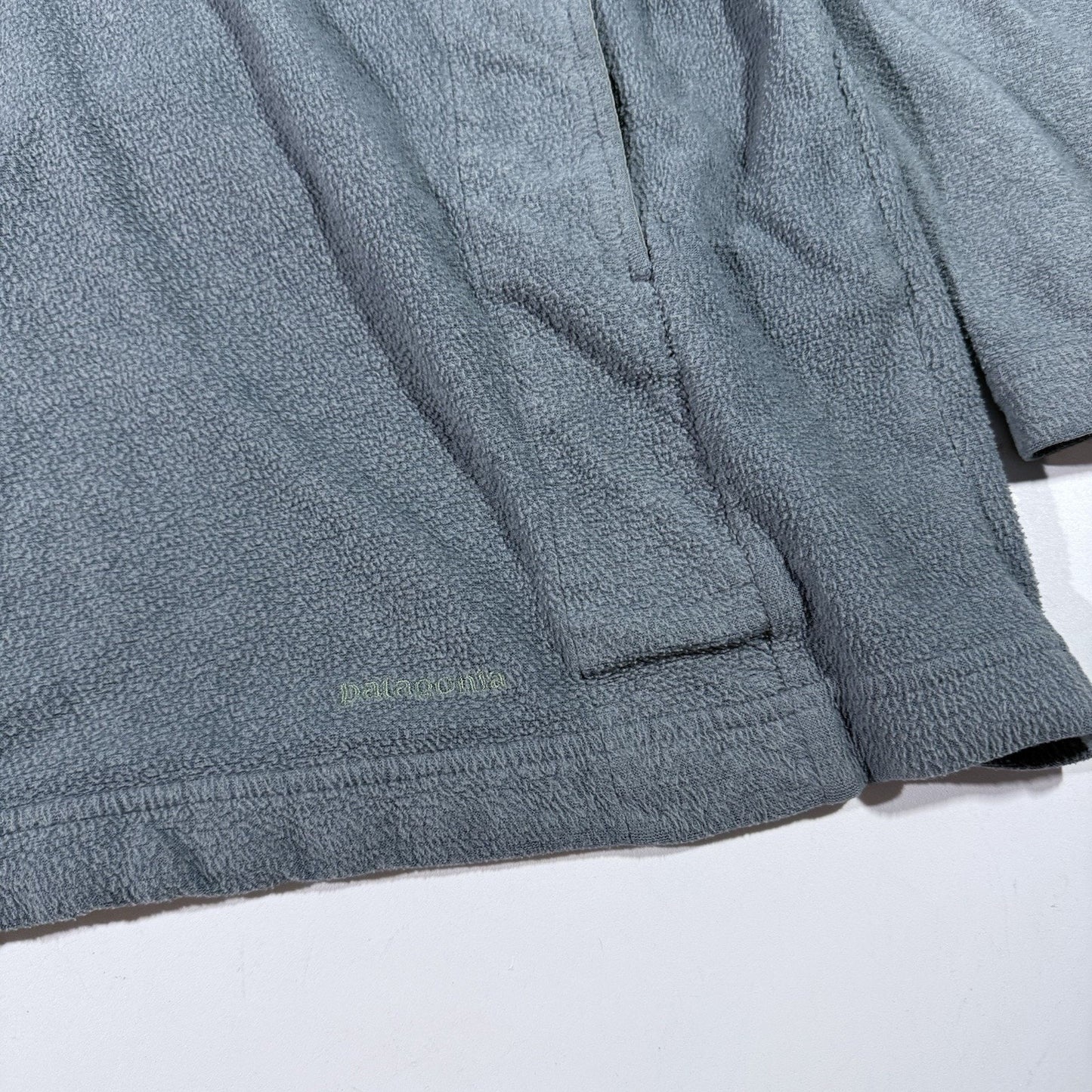 Patagonia Synchilla Microfleece Hoodie Gray Men’s XL Pullover Warm Lightweight