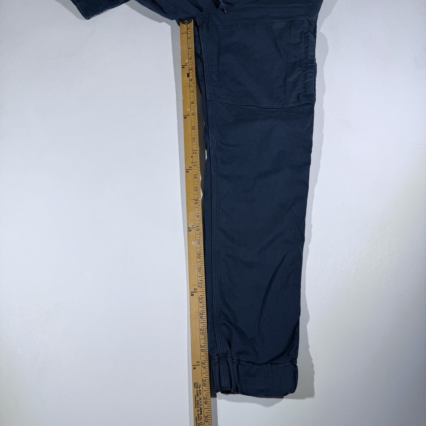 DU/ER DUER 31x29 No Sweat Jogger Pants Ink Blue N2X Slim Fit Outdoor Hike Bike