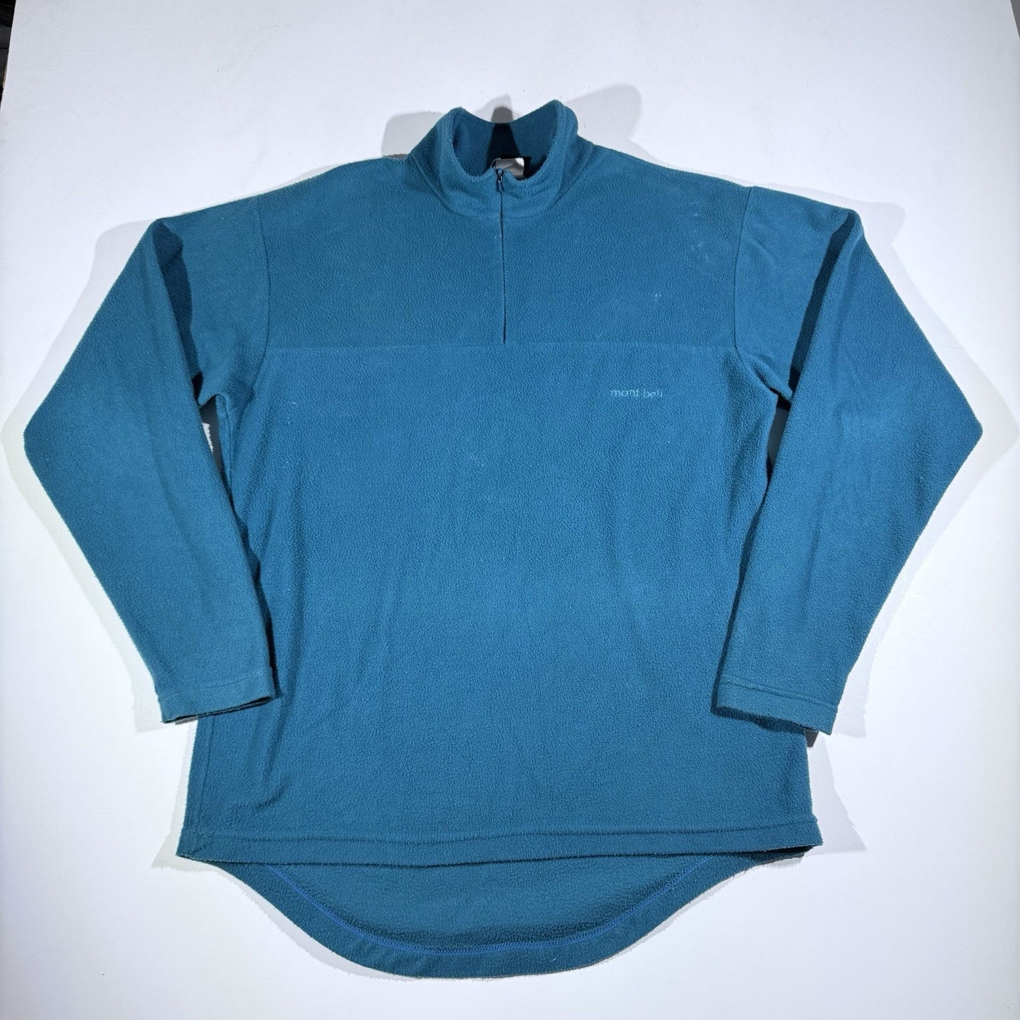 Vintage Mont-Bell Half Zip Fleece Pullover / Made In USA / Men’s Medium