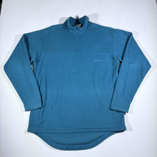 Vintage Mont-Bell Half Zip Fleece Pullover / Made In USA / Men’s Medium