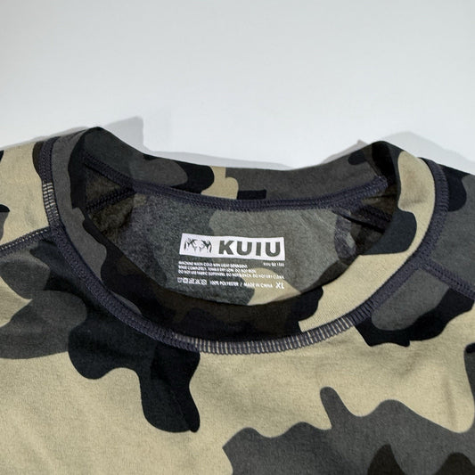 Kuiu Peloton 118 Long Sleeve Shirt Men’s X-Large Hunting Vias Camo Lightweight