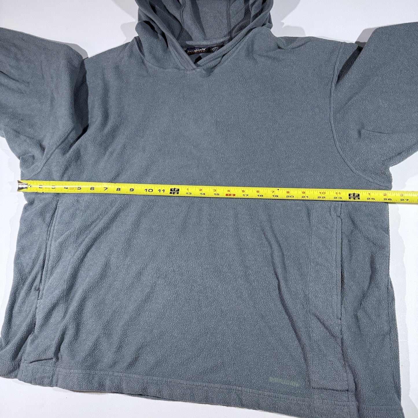 Patagonia Synchilla Microfleece Hoodie Gray Men’s XL Pullover Warm Lightweight