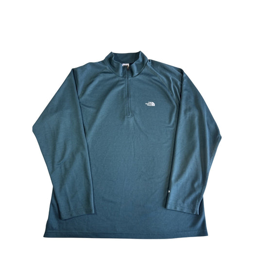 The North Face MENS Flight Series VaporWick 1/4 Zip Pullover XL Green