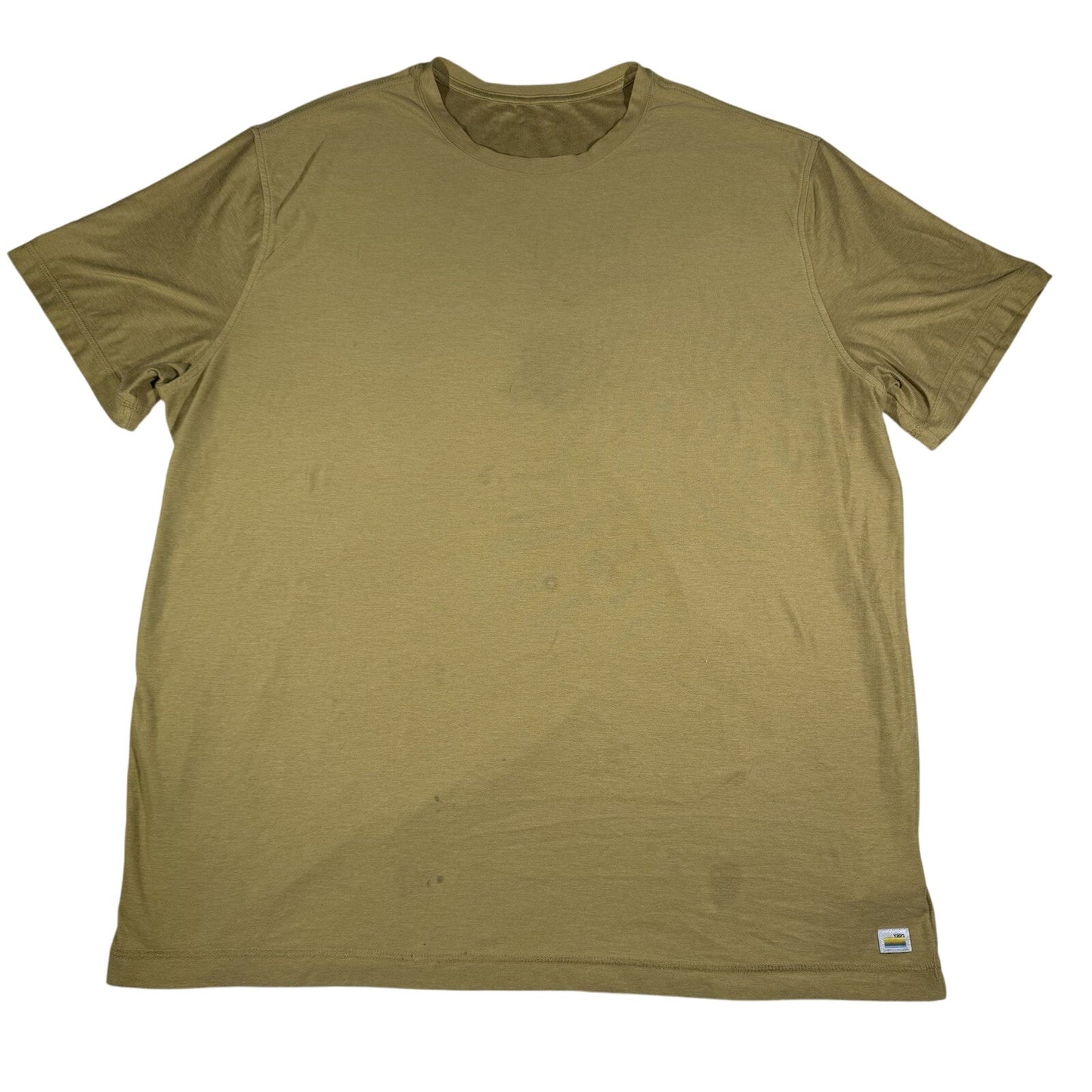 Vuori Strato Tech Tee Shirt Mens 2XL Short Sleeve T-Shirt Stretch V126