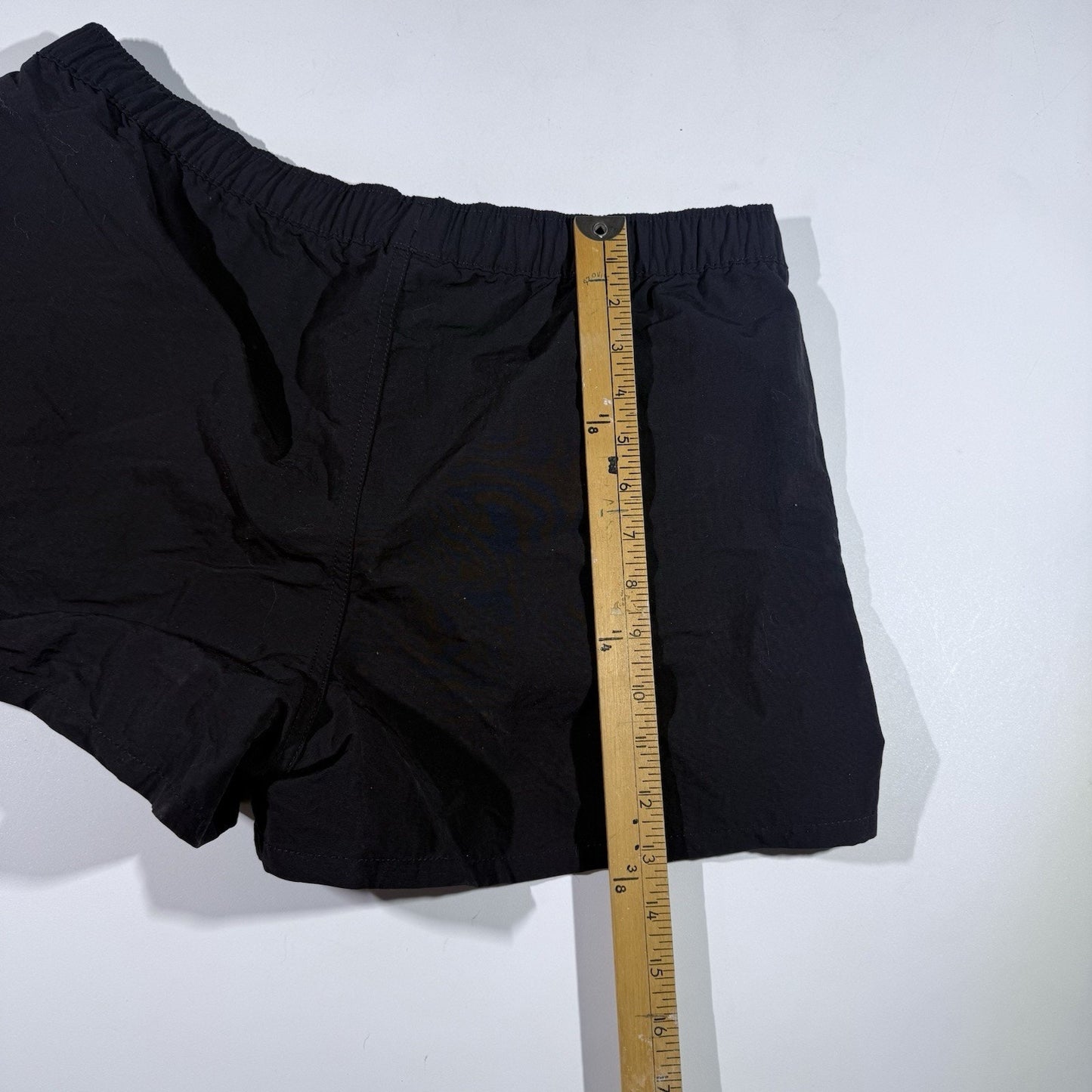 Patagonia Womens Short Baggies Shorts 2” Inseam Lightweight Black Large