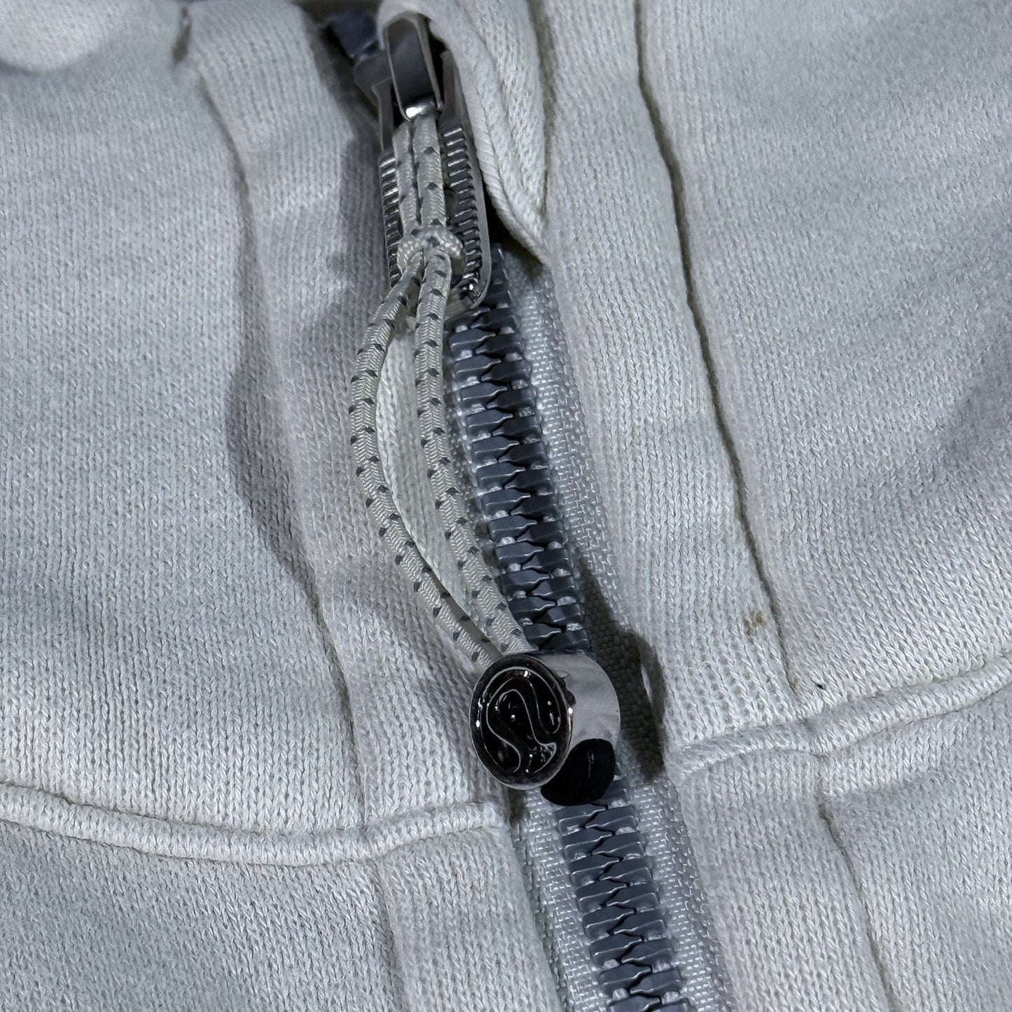 Lululemon Scuba Oversized Half Zip Hoodie Sweatshirt Womens M/L white W3DM4S