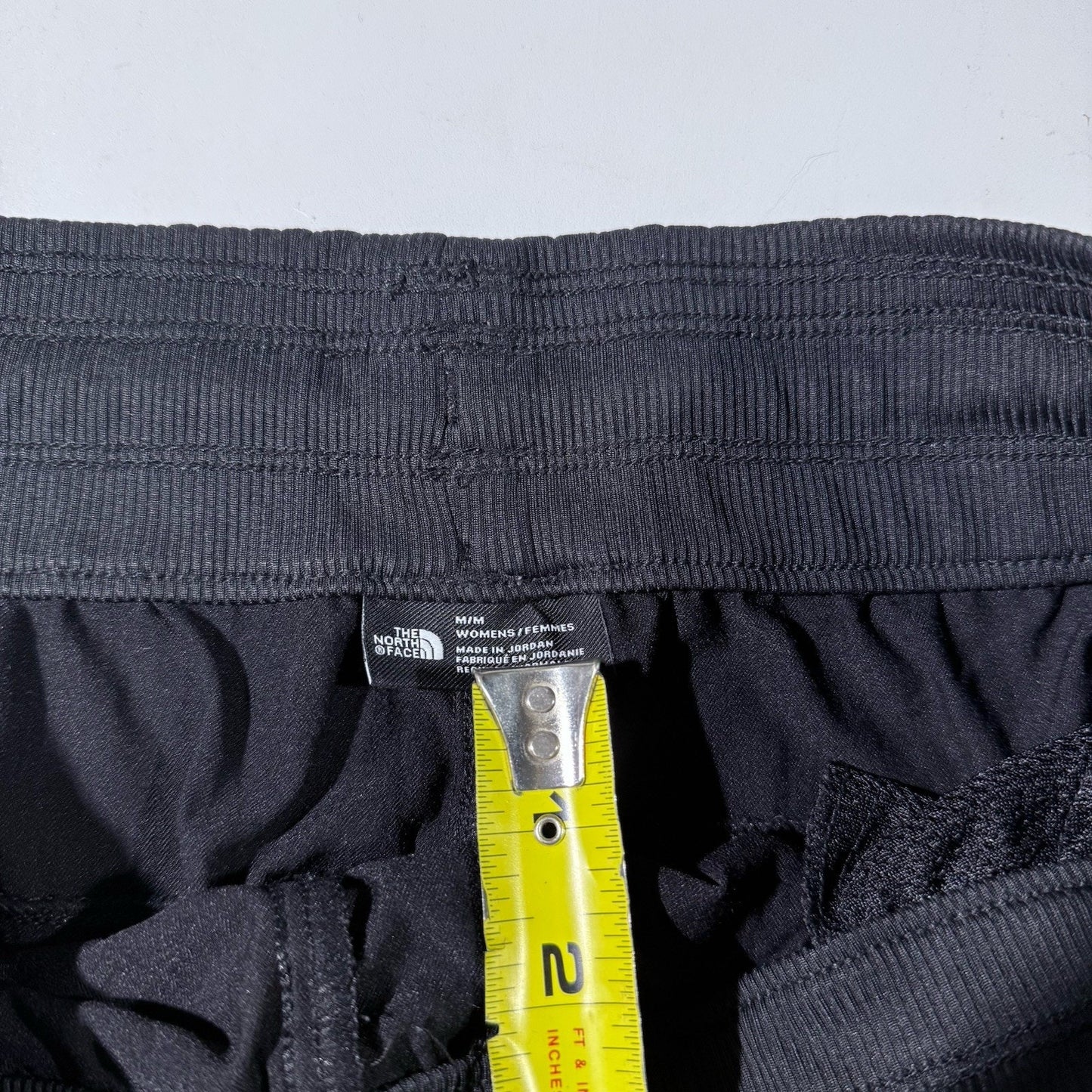 North Face Shorts Womens Small Black Athletic Lounge Elastic Waist Pockets Comfy