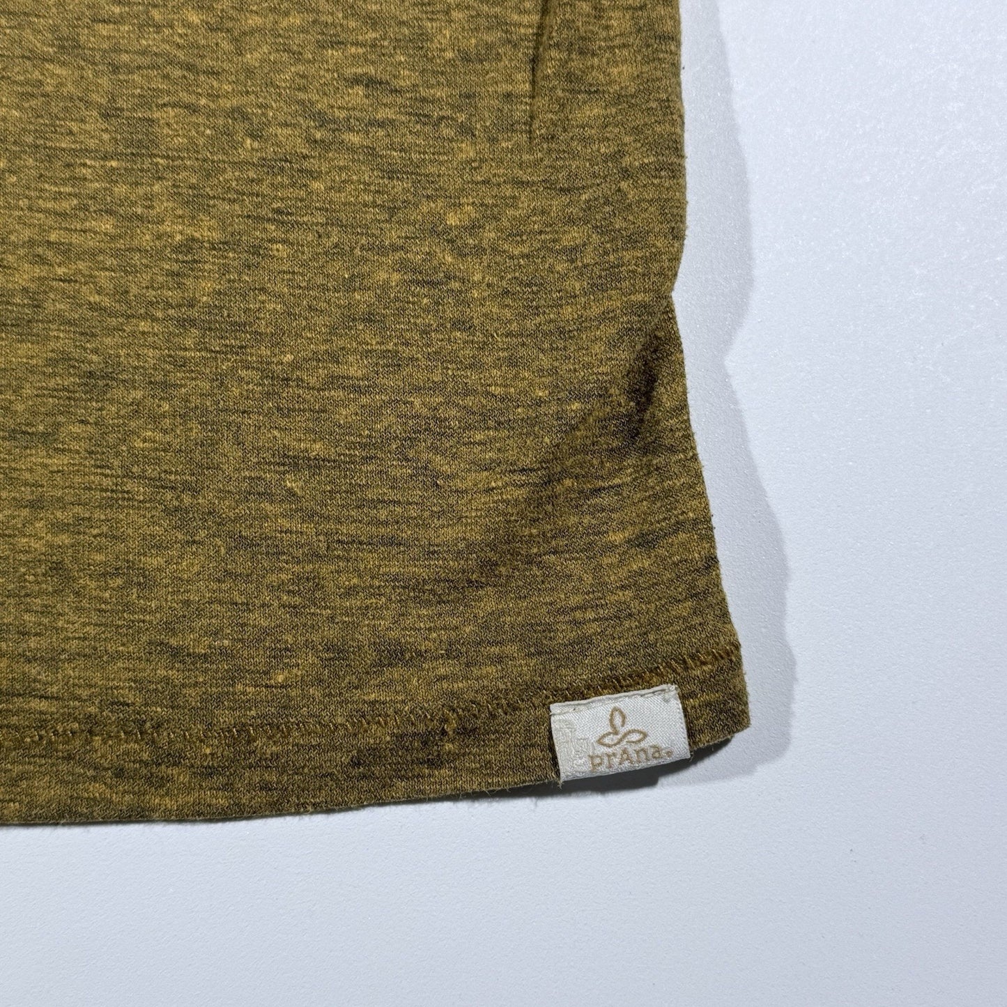 Prana Sustainable Quality Orange T-Shirt Womens Short Sleeve Casual Top Size M