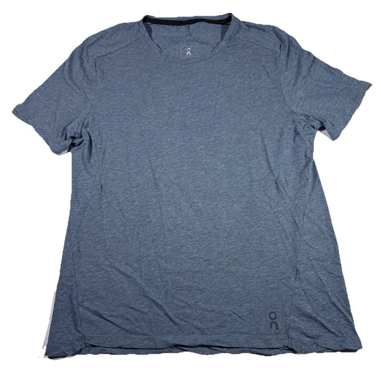 On Cloud Focus T Shirt Men’s Size Medium Blue Performance Athletic Running
