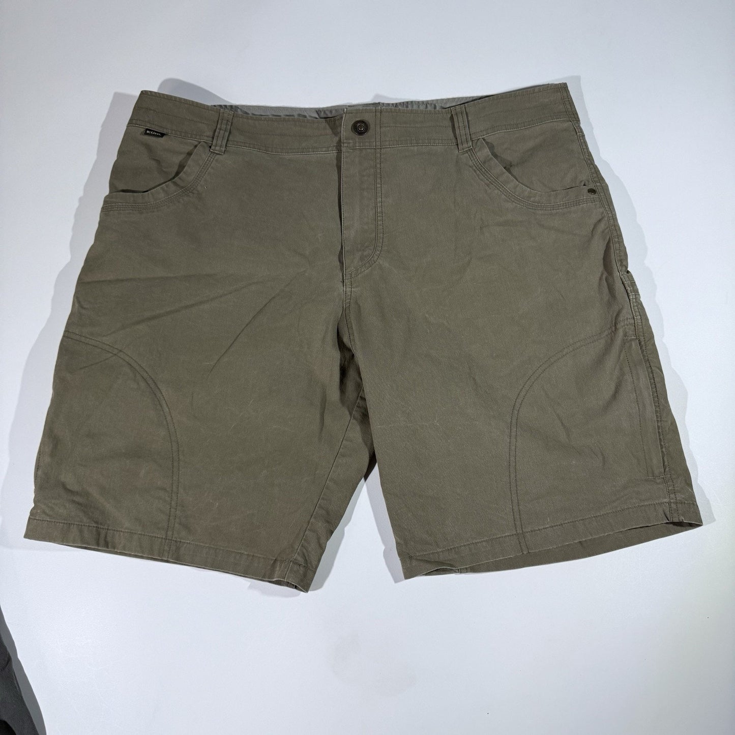 KUHL Men’s Radikl Shorts Lot 2 Pair Size 40 Khaki & Dark Gray Hiking Outdoor