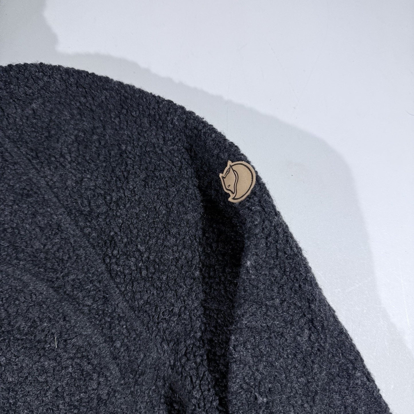 Fjallraven Kaitum Fleece Jacket Women’s Large Green Full Zip Hooded Wool Blend